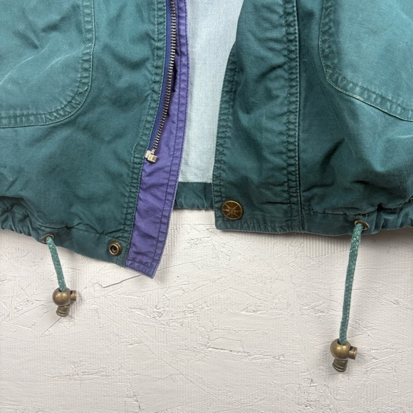 Vintage Class 955 Green and Blue Military Field / Bomber Jacket Small - Picture 6 of 14